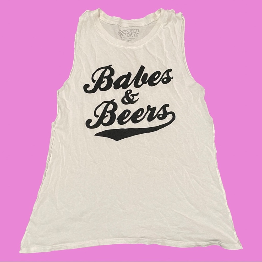 Babes and beers dolls kill muscle graphic t shirt